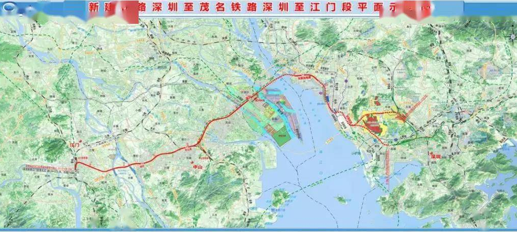 速看!2020深江鐵路最新進(jìn)展及站點(diǎn)線路圖